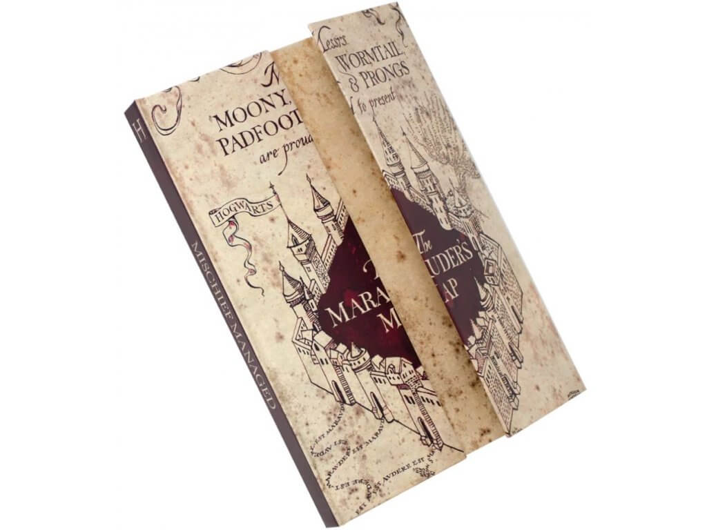Harry Potter blok – Pobertův plánek