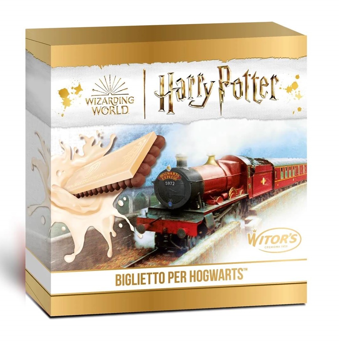 Harry Potter Sušenky - Bradavický express, bílá čokoláda
