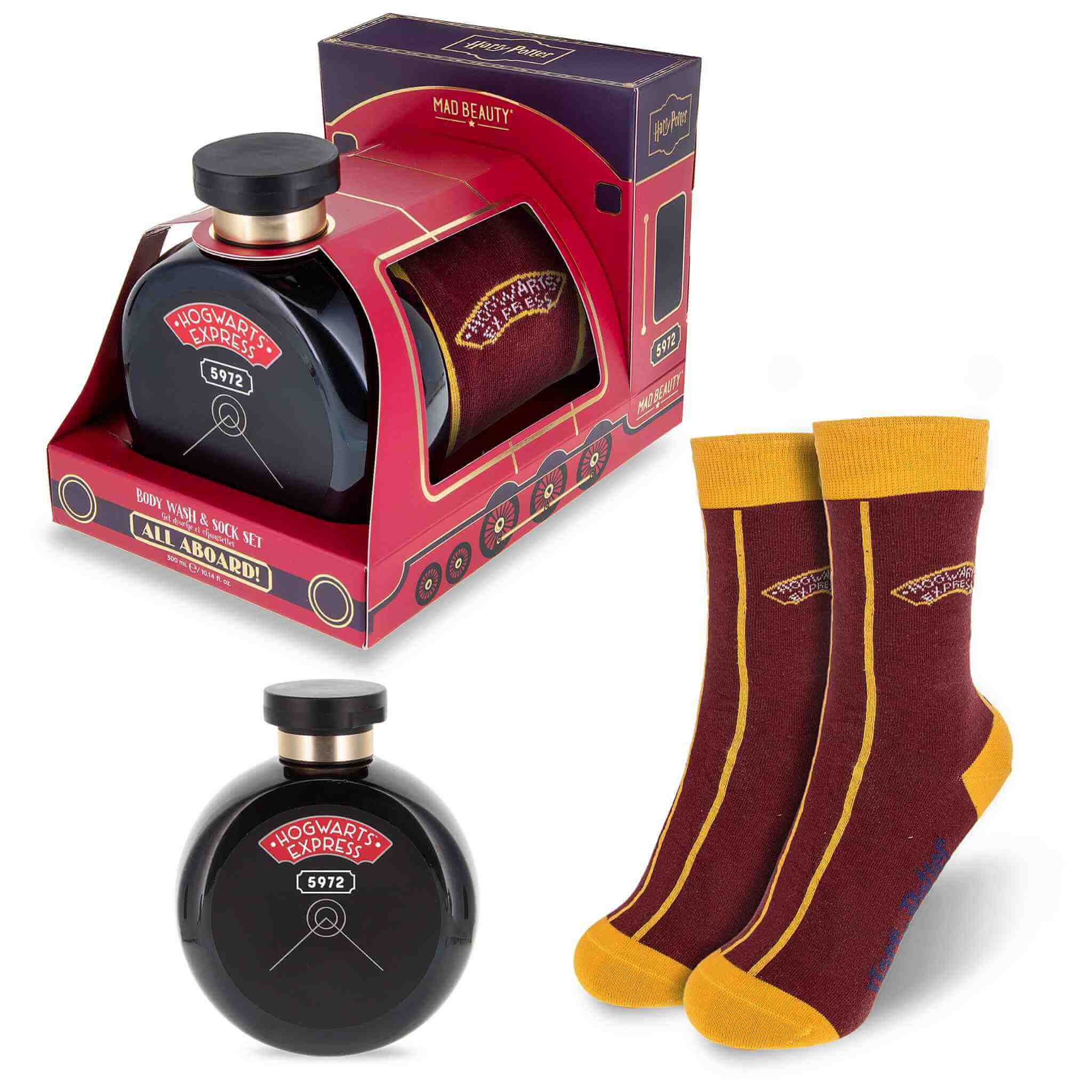 Harry Potter Sprchový gel a ponožky - Bradavický express