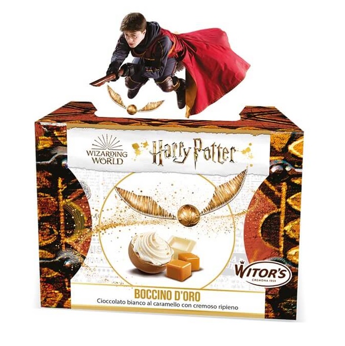 Harry Potter Čokoládové bonbóny - Karamelové Zlatonky
