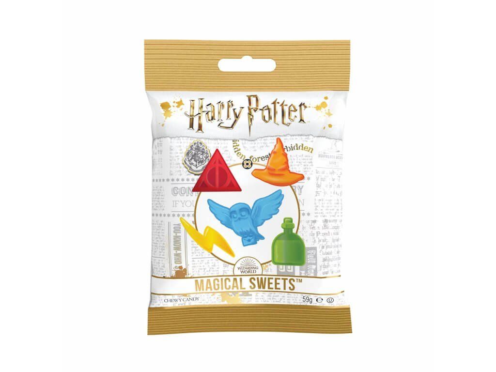 Želé bonbony Harry Potter ve tvaru kouzelných předmětů, 59 g | Svetkouzel.com
