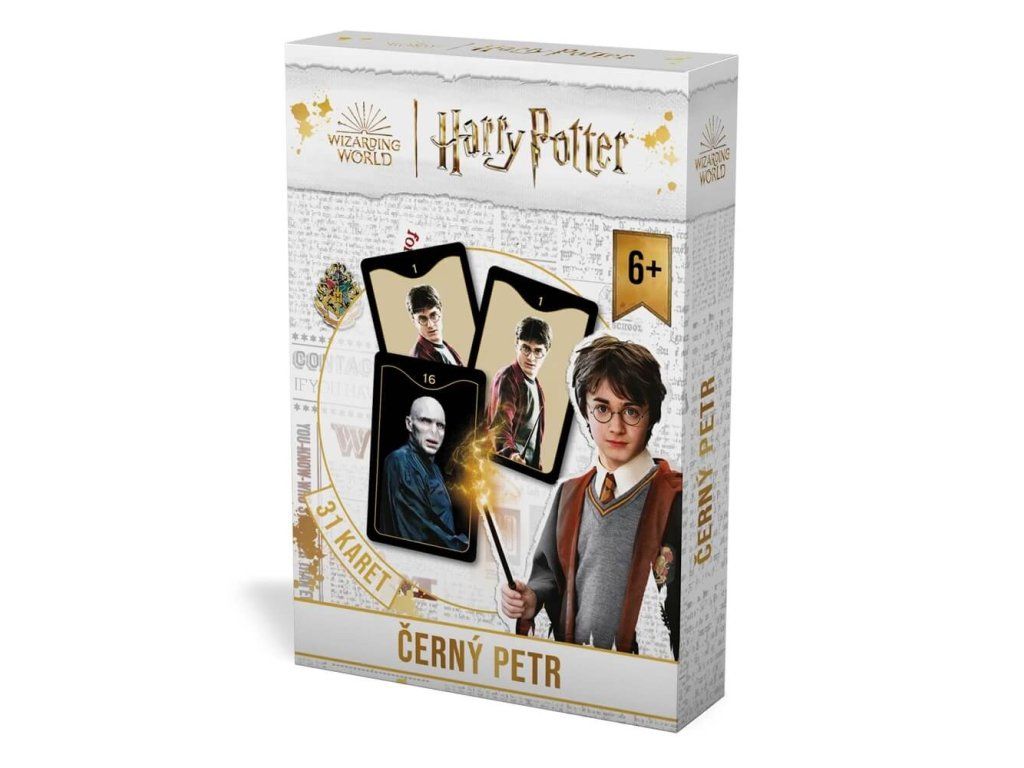 Karetní hra Harry Potter Černý Petr s 31 kartami | Svetkouzel.com