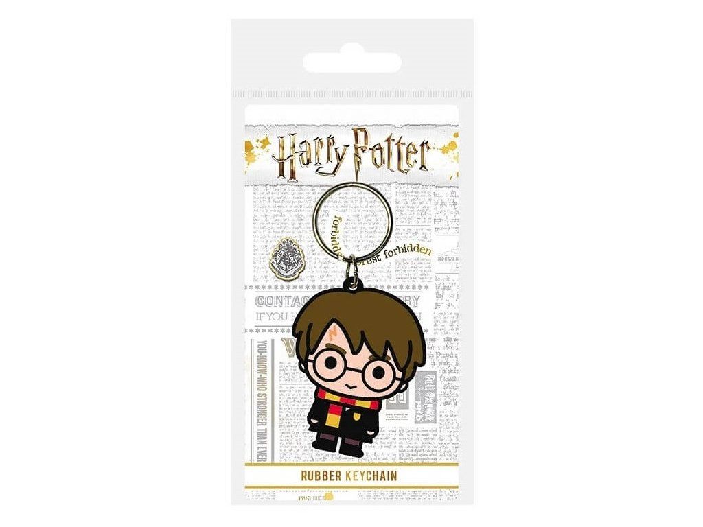 Gumová klíčenka Harry Potter s Harrym ve stylu Chibi | Svetkouzel.com