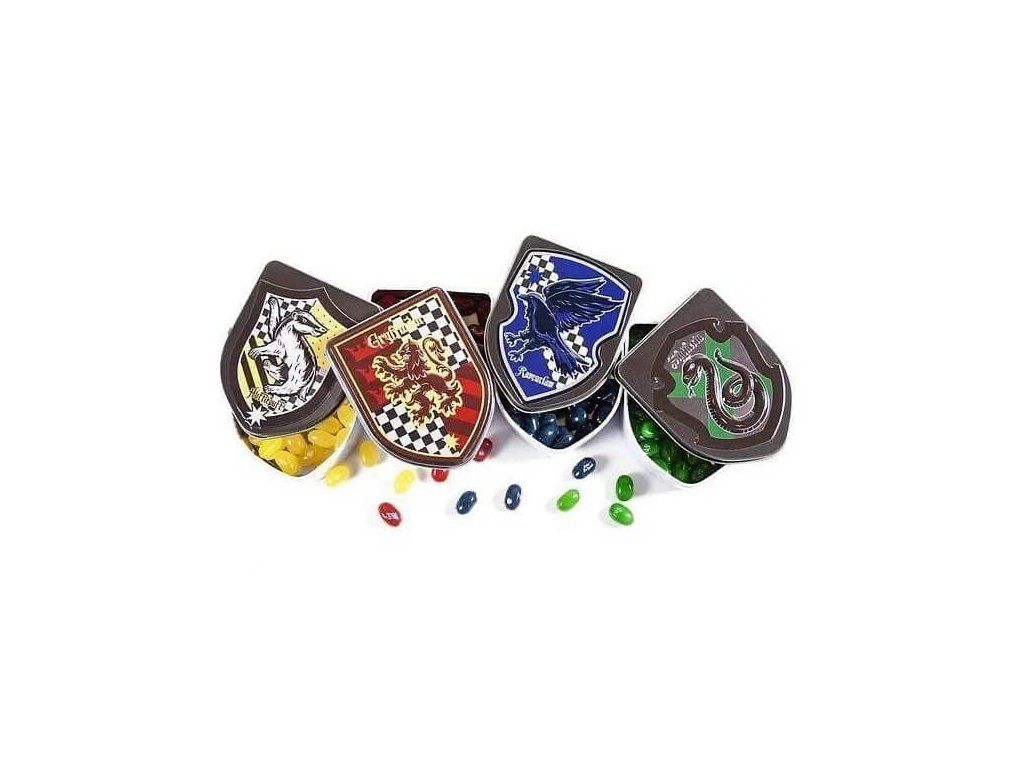 Open Gryffindor bean tin, 9 x 7 cm | Svetkouzel.com