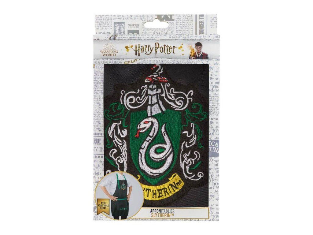 Harry Potter kuchynská zástera Slizolin - 3. pohľad | Svetkuziel.sk