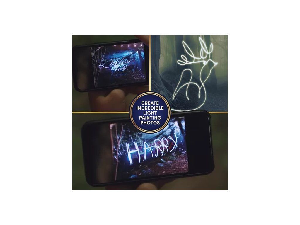 Světelné efekty se svítící mini hůlkou Harry Potter | Svetkouzel.com