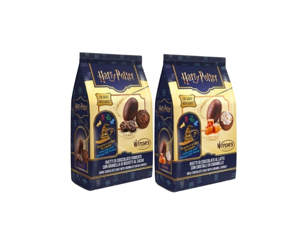 Zvýhodněný set čokoládových vajíček Harry Potter, cookies a karamel | Svetkouzel.com