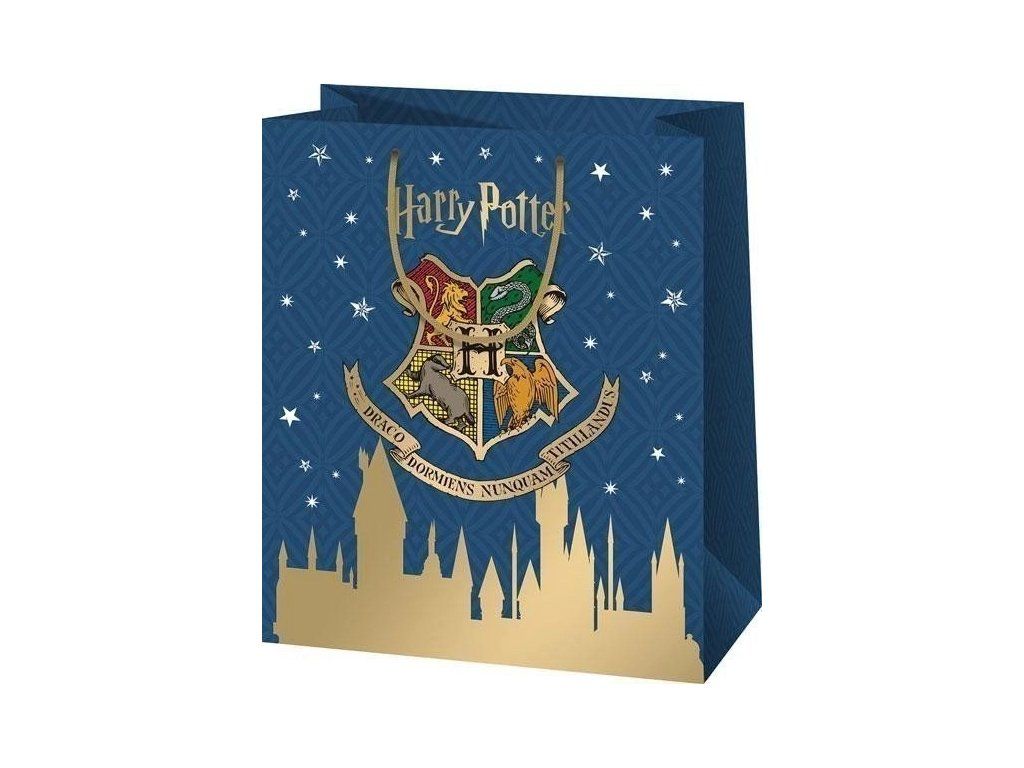 Harry Potter Dárková taška A4 - Noční Bradavice