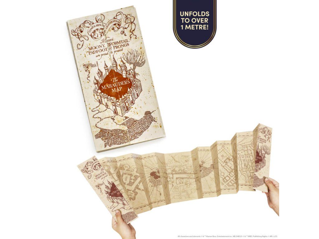 Interactive Marauder's Map with a UV wand | Svetkouzel.com