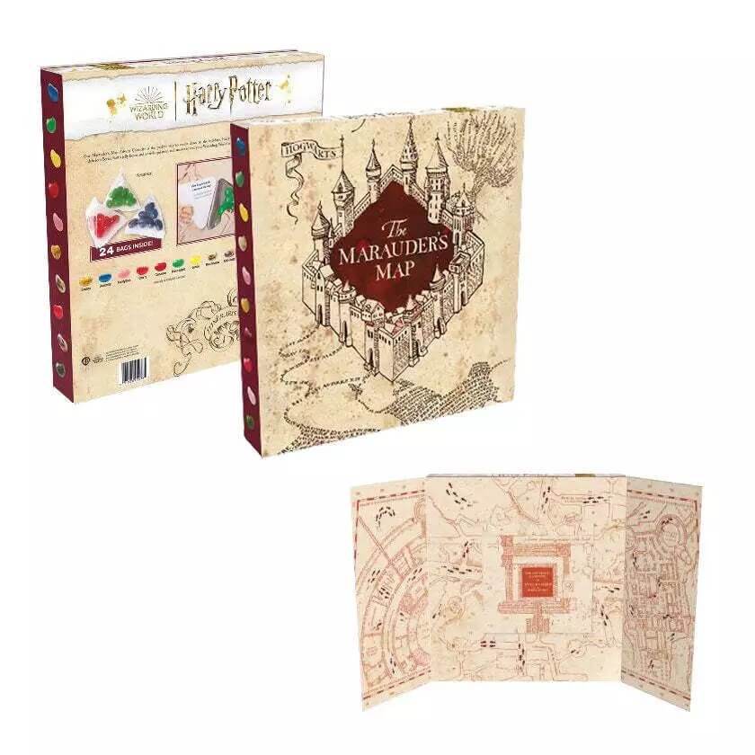 Balenie adventného kalendára Harry Potter Záškodnícka mapa | Svetkuziel.sk