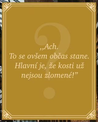 Dnes tu máme další příspěvek ze série - Víte, čí jsou to slova?⚡️A z jaké knihy? Situace?⚡️ Víte, jaká věta následovala?...